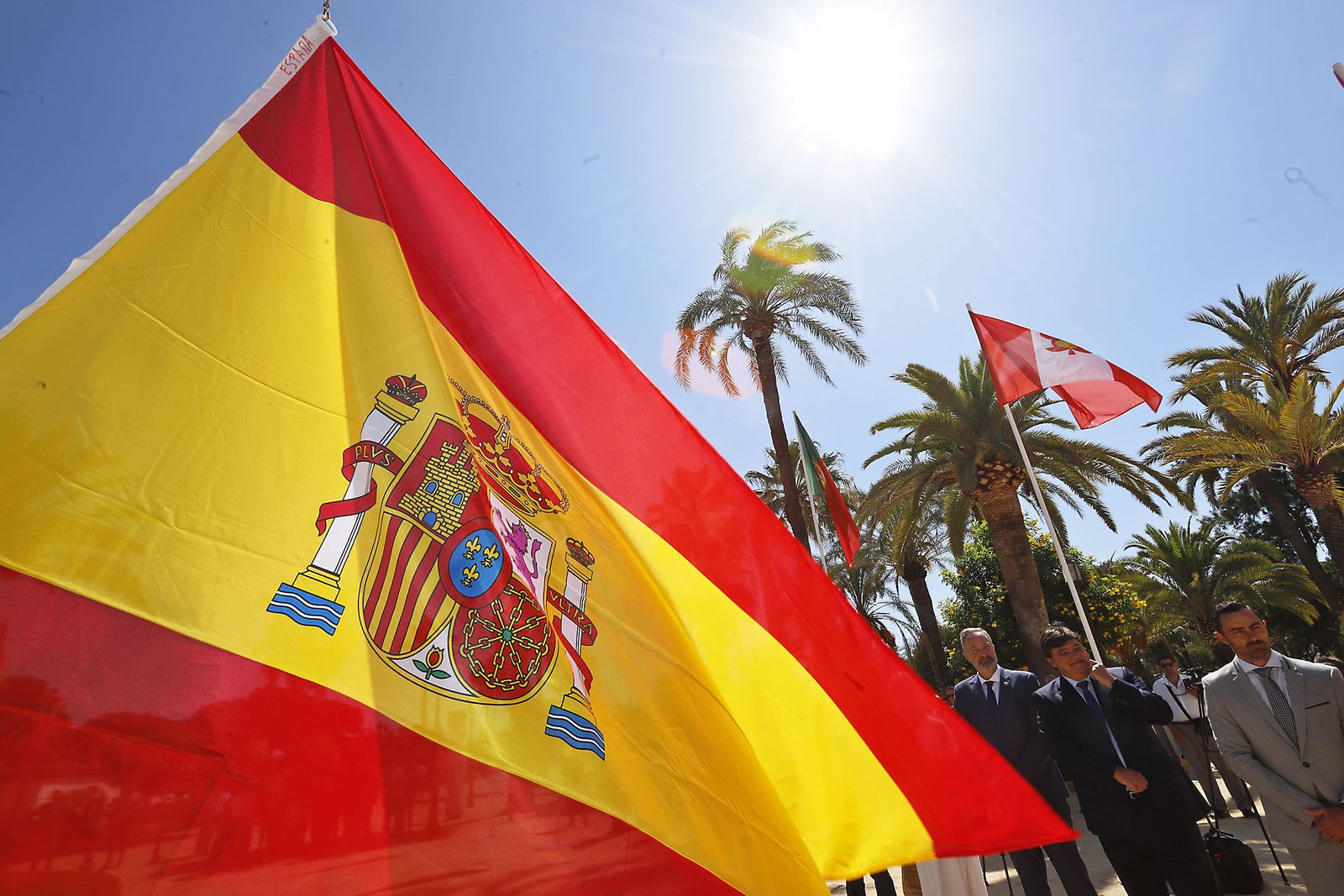 Imágenes del acto Institucional del 3 de Agosto den La Rábida