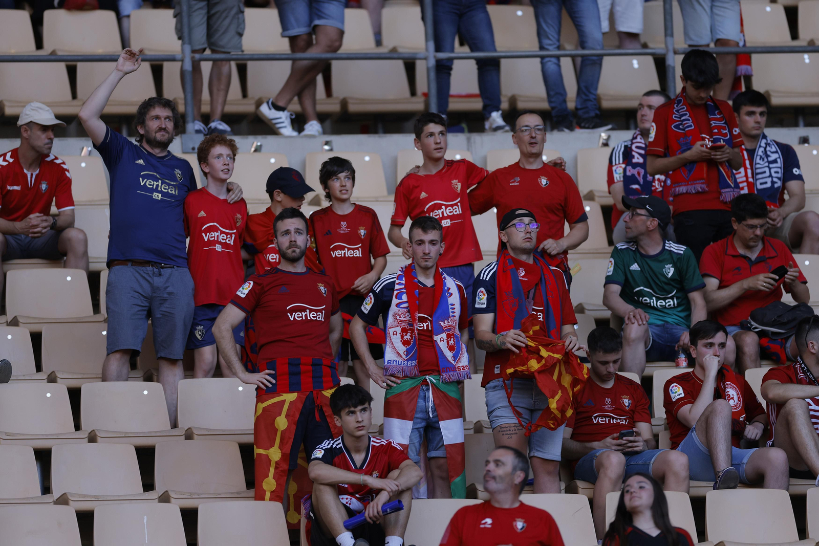 Búscate en las fotos de la final de la Copa del Rey entre el Madrid y el Osasuna