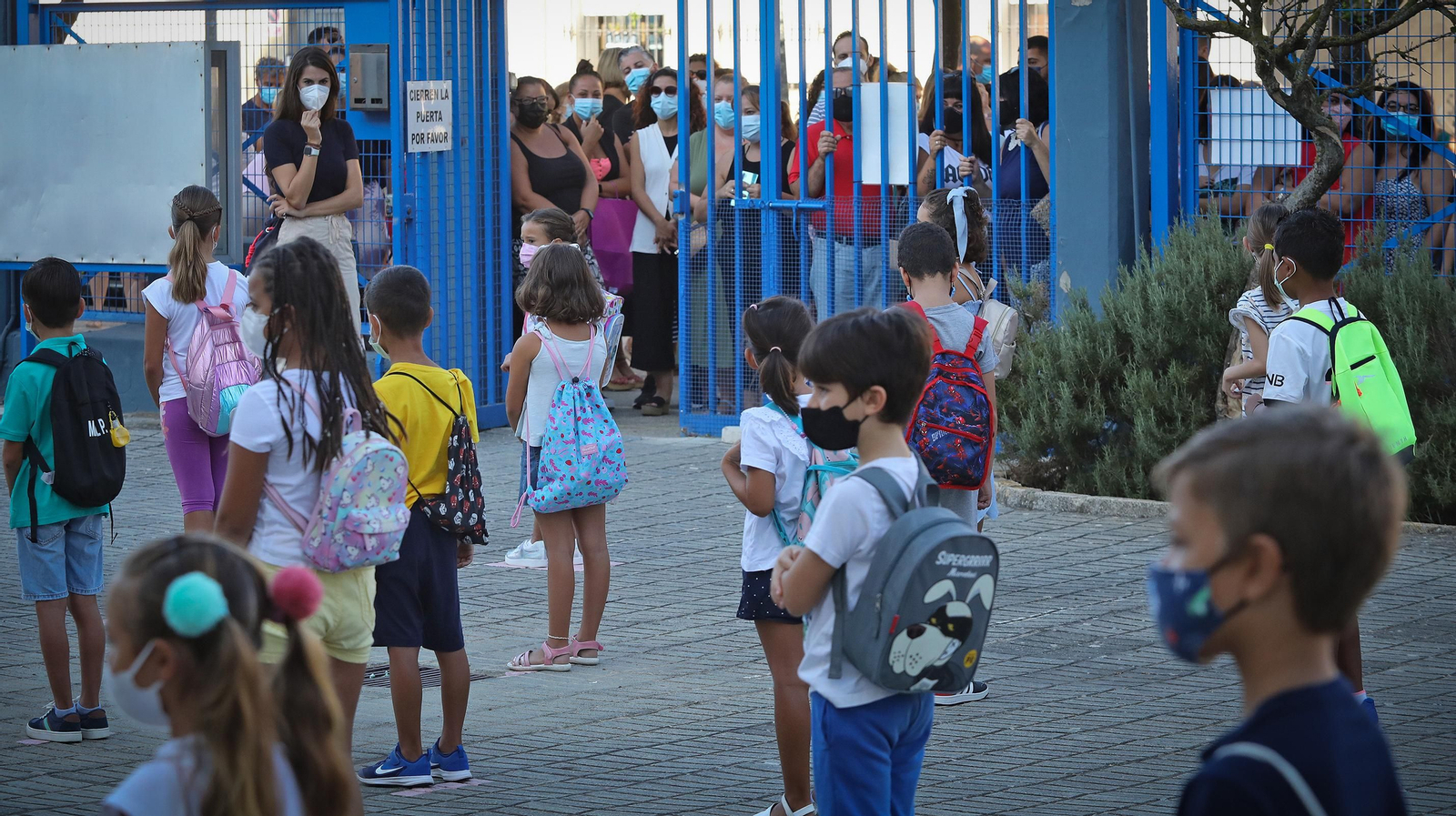 Primer día de la 'Vuelta al Cole' para Infantil y Primaria