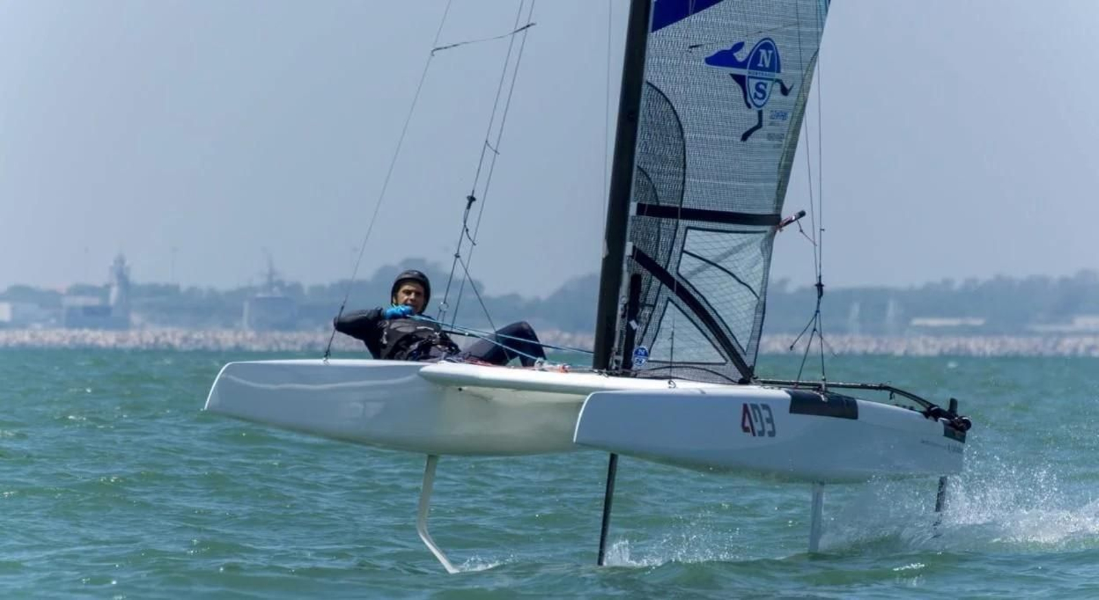 Juan Luis Páez durante la competición.