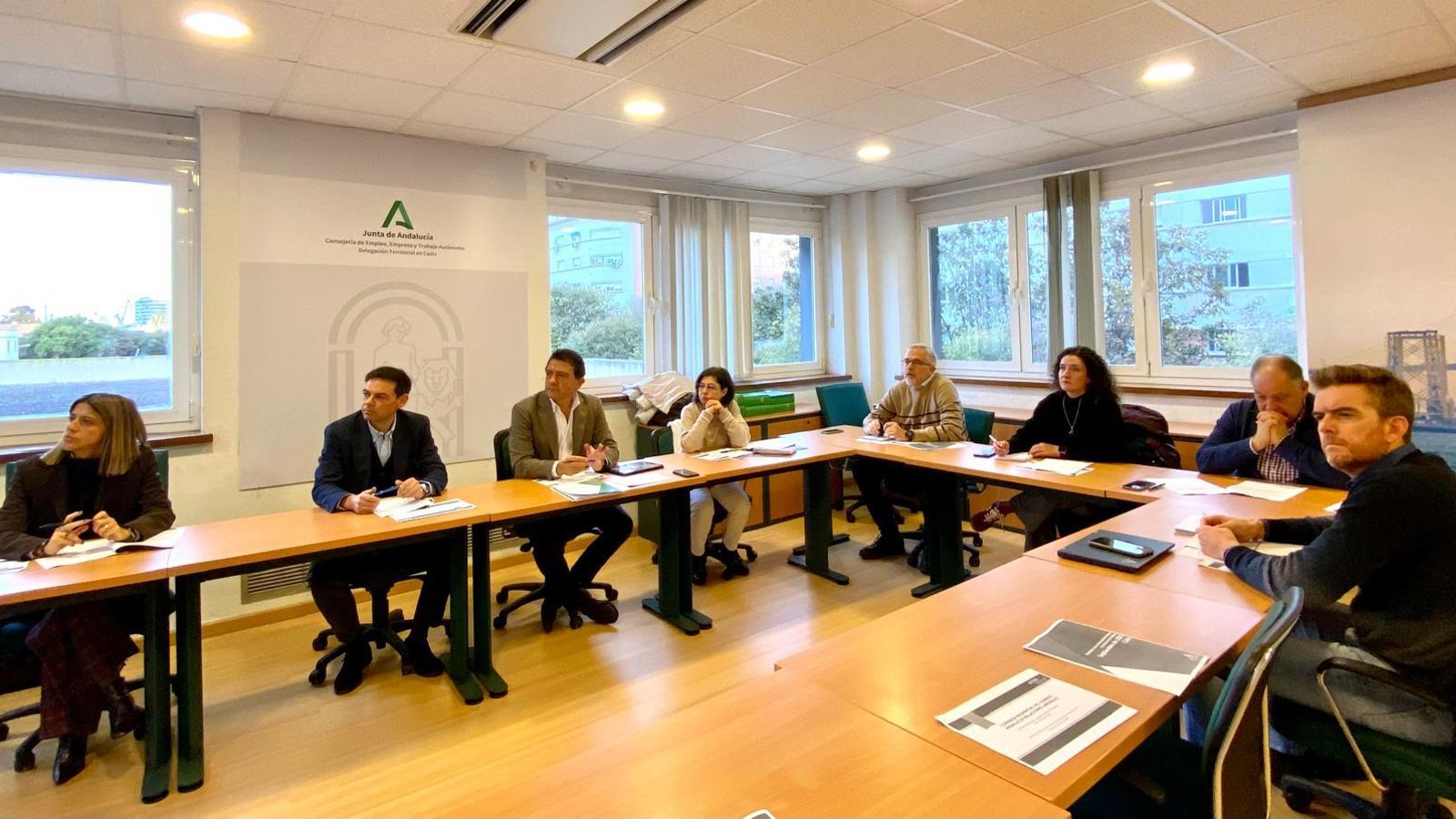 Jornada de la Comisión de prevención de riesgos laborales con Junta y sindicatos