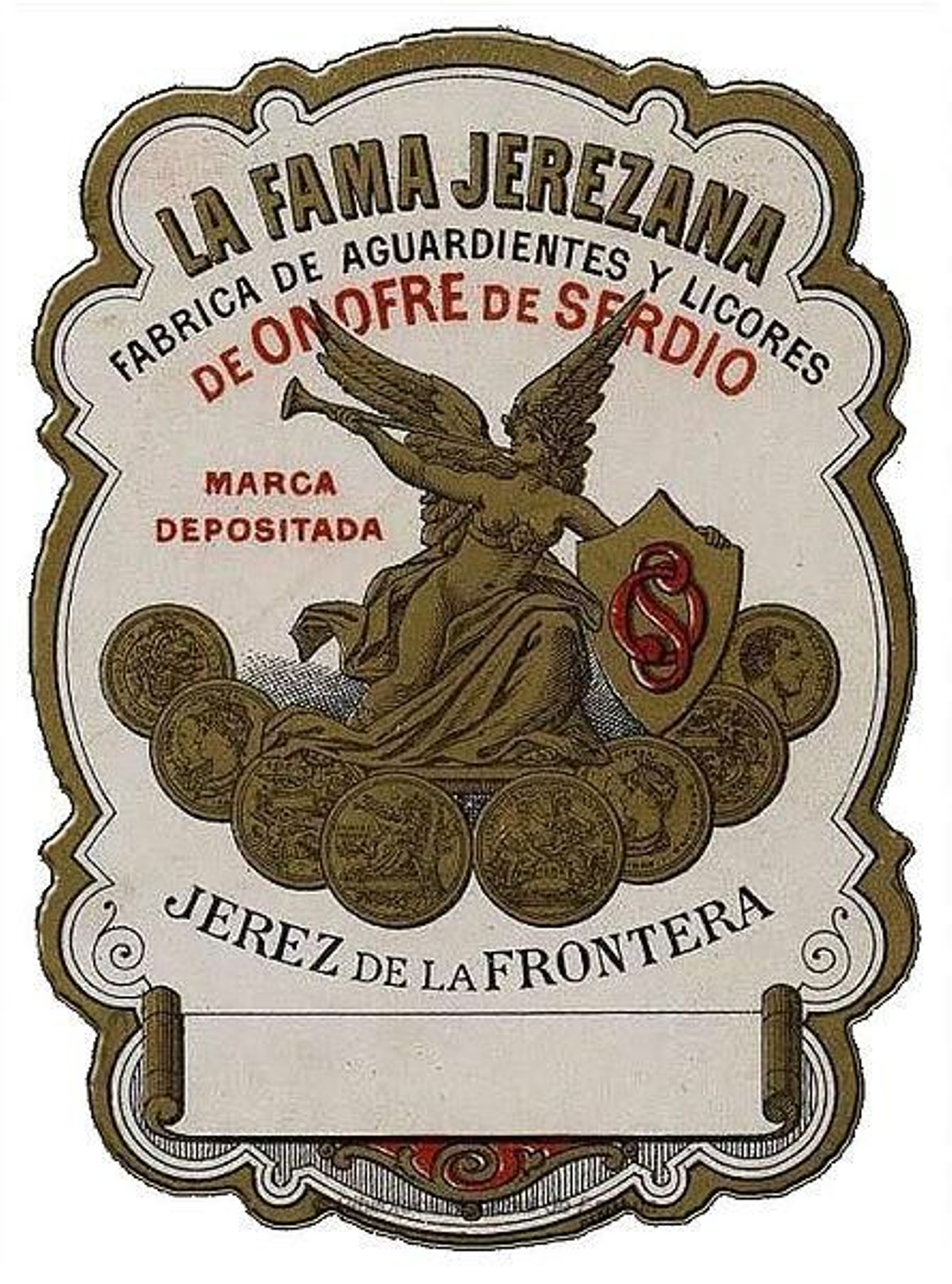 La fana jerezana, fábrica de destilados y licores.