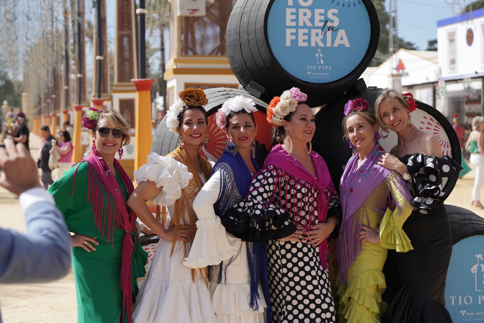 Búscate en las fotos  del jueves en la Feria de Jerez