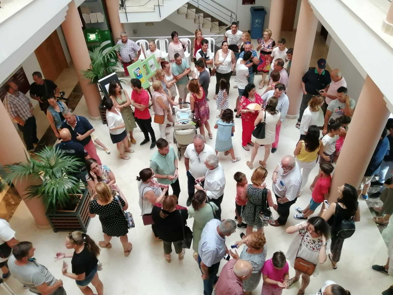 Recepción en Coín a Carmelo Urbano tras su título nacional sub 23