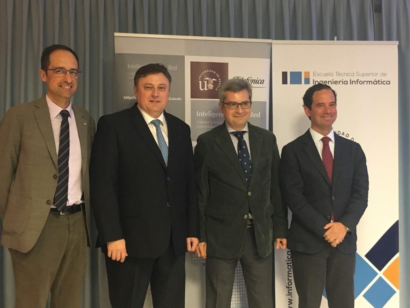 José Luis Sevillano, Jerónimo Vílchez, Carlos León de Mora y José Guadix. José Luis Sevillano, Jerónimo Vílchez, Carlos León de Mora y José Guadix.