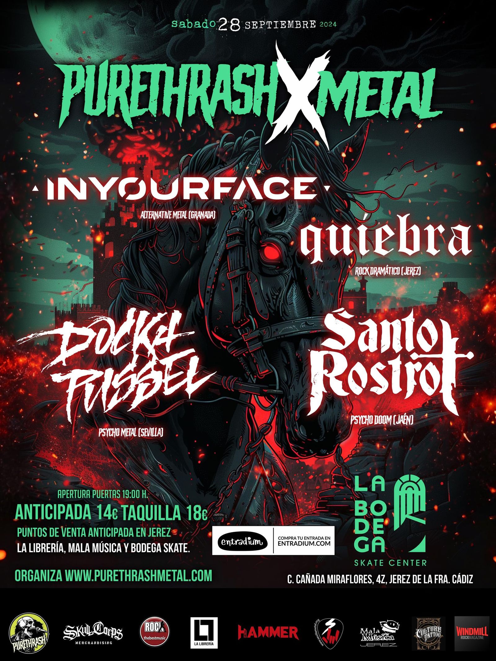 Cartel del PuretrashXmetal