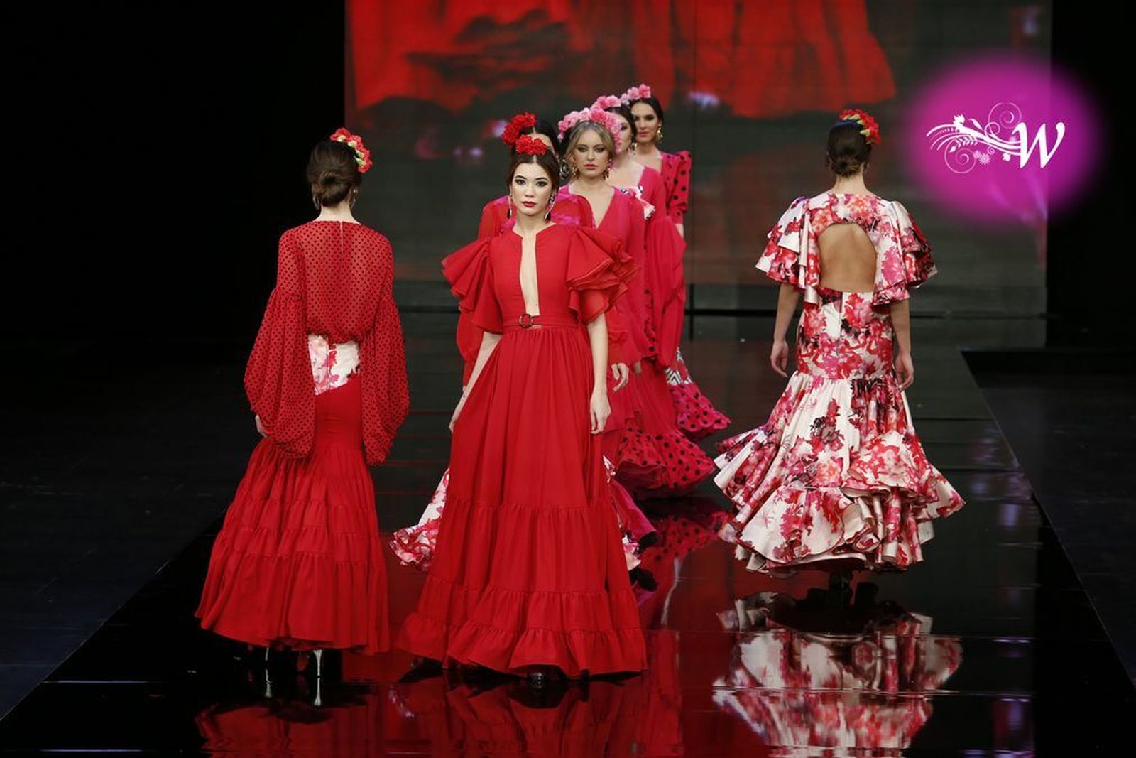Adelina Infante presenta su colección de flamenca en SIMOF 2020, todas las fotos