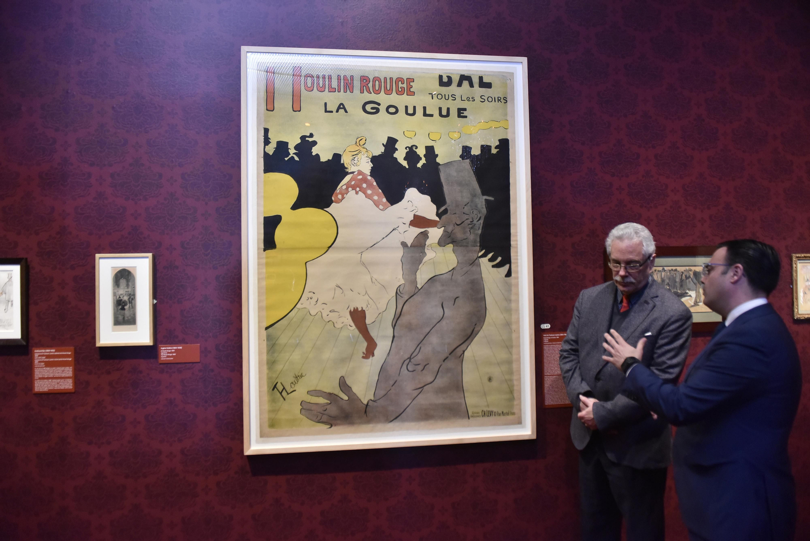 Las imágenes de la exposición  "El espíritu de Montmartre en tiempos de Toulouse-Lautrec"