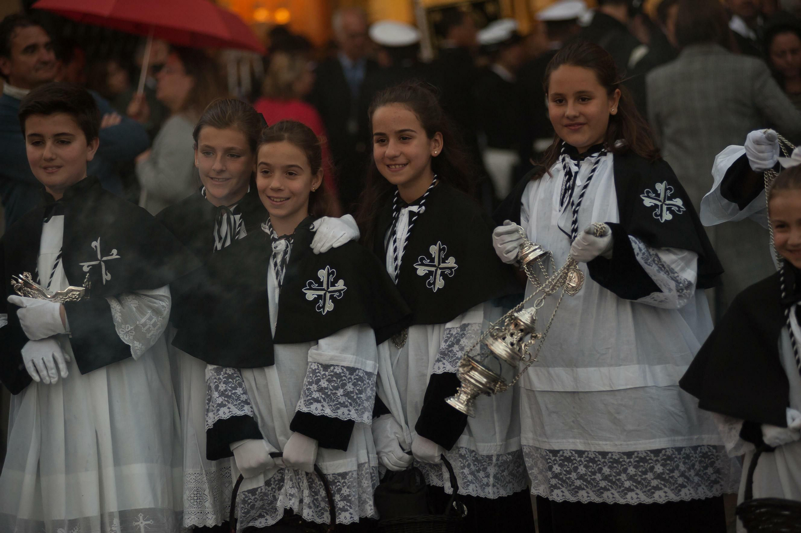 Las fotos de Mena en el Jueves Santo en Málaga