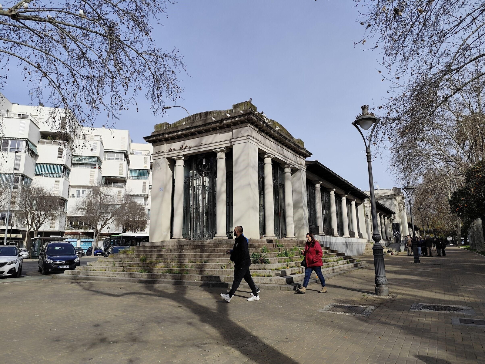 Edificio de La Pérgola de los jardines del Duque de Rivas
