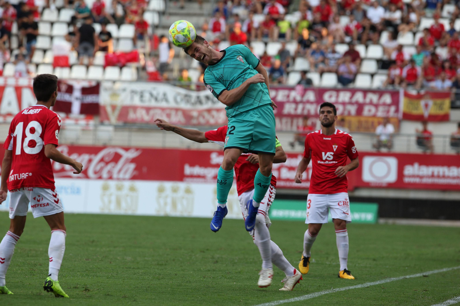 Las mejores fotos del Murcia - Algeciras CF