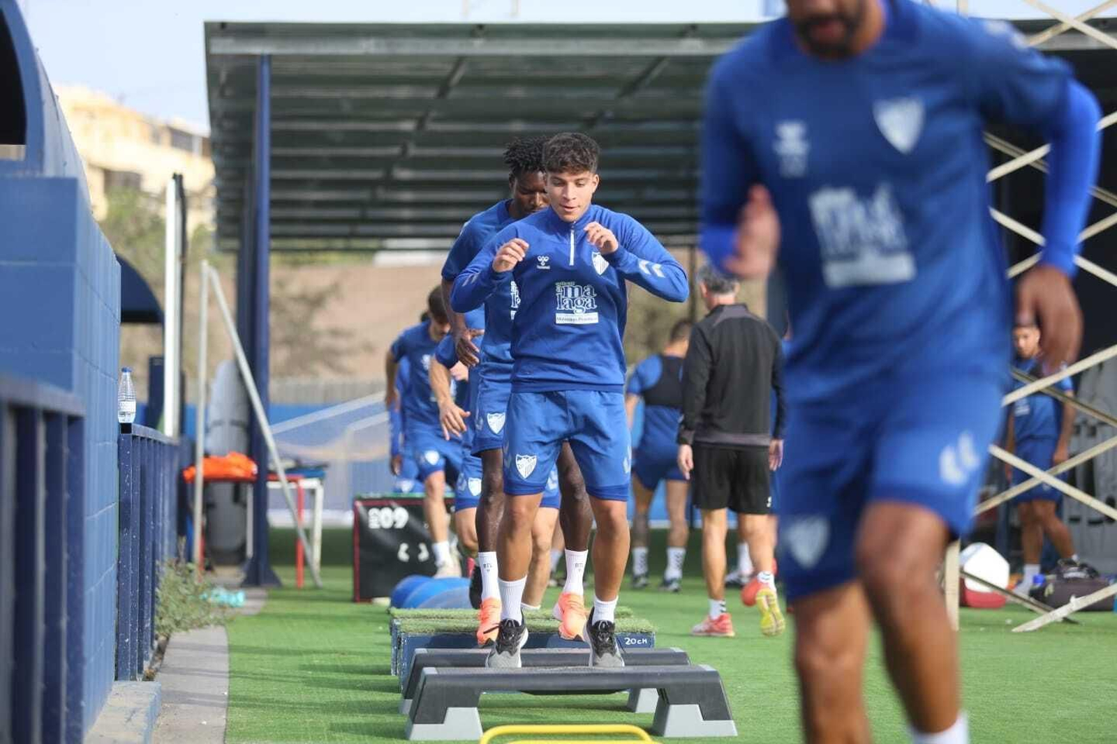 El Málaga CF vuelve al trabajo en La Federación El Málaga CF vuelve al trabajo en La Federación