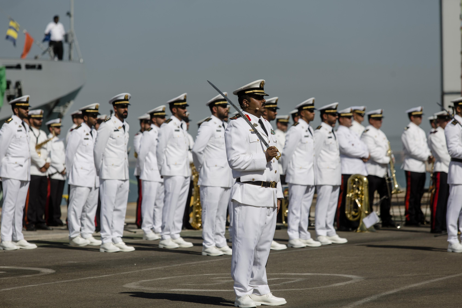 Las imágenes de la entrega a la Real Armada Saudita de la segunda corbeta construida en Navantia - San Fernando Las imágenes de la entrega a la Real Armada Saudita de la segunda corbeta construida en Navantia - San Fernando
