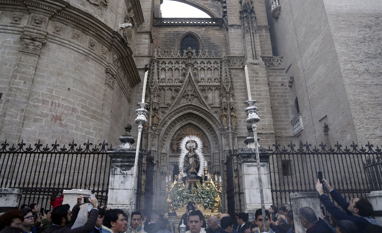 Las imágenes de la procesión de la Virgen Inmaculada Pura y Limpia
