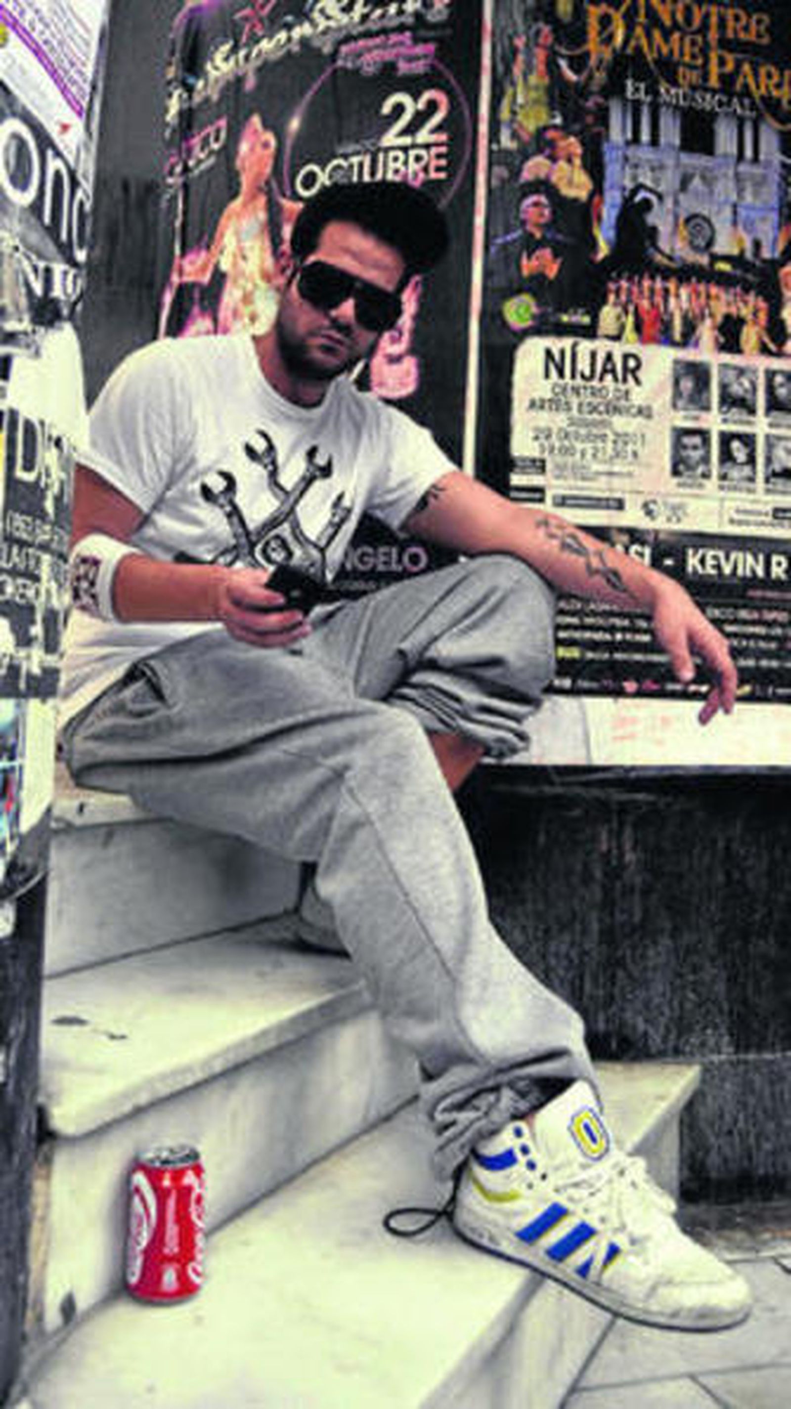 Rubén Asensio promociona su disco 'Some Kinda Rush'.