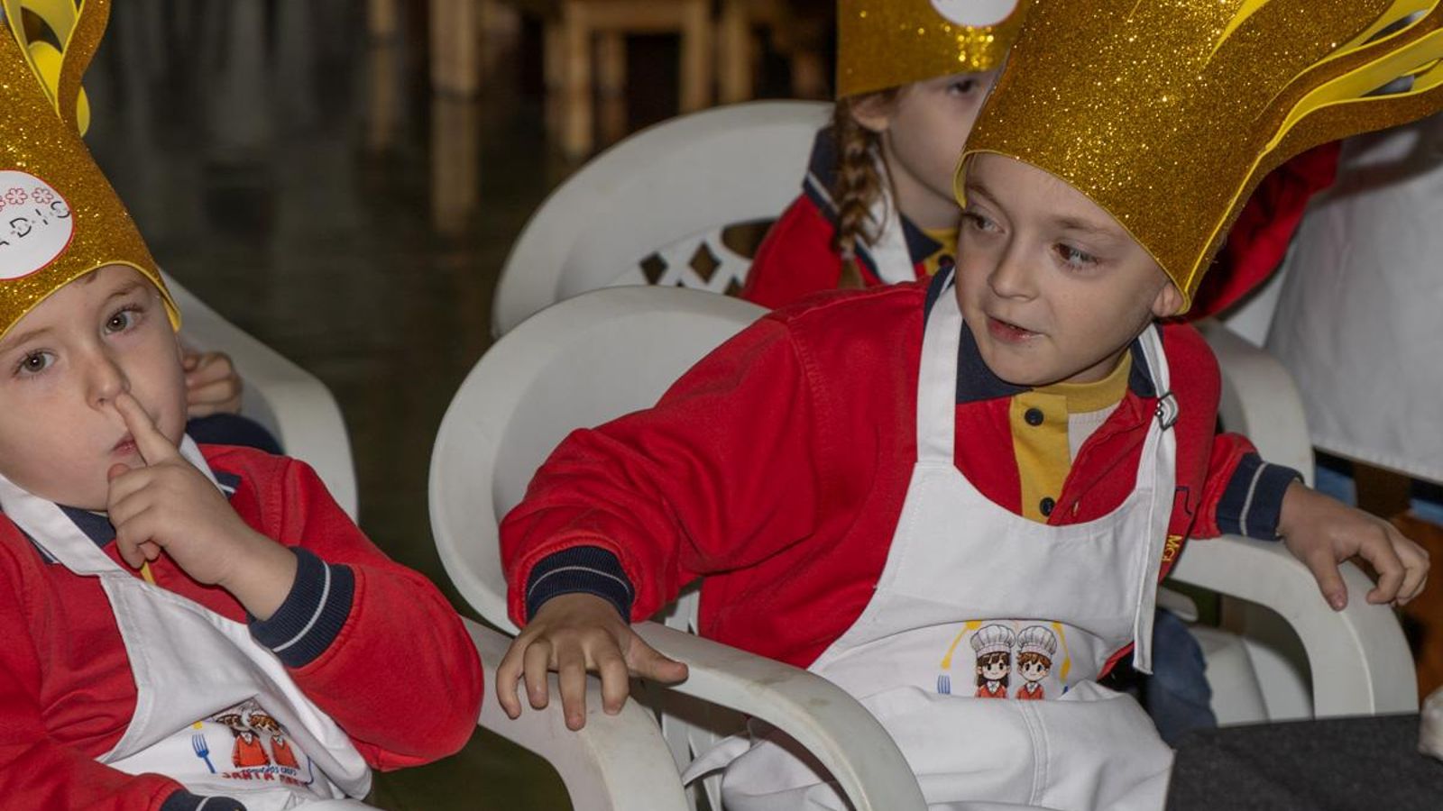 'Pequeños Chefs' la actividad que los chefs estrella Michelin realizan con el alumnado del Colegio Santa María de Los Apóstoles
