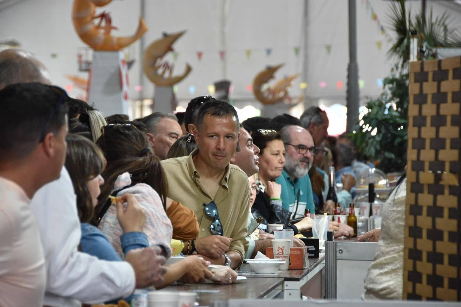 Feria de la Gamba de Punta Umbría: el gran ambientazo de este sábado en Punta Umbría