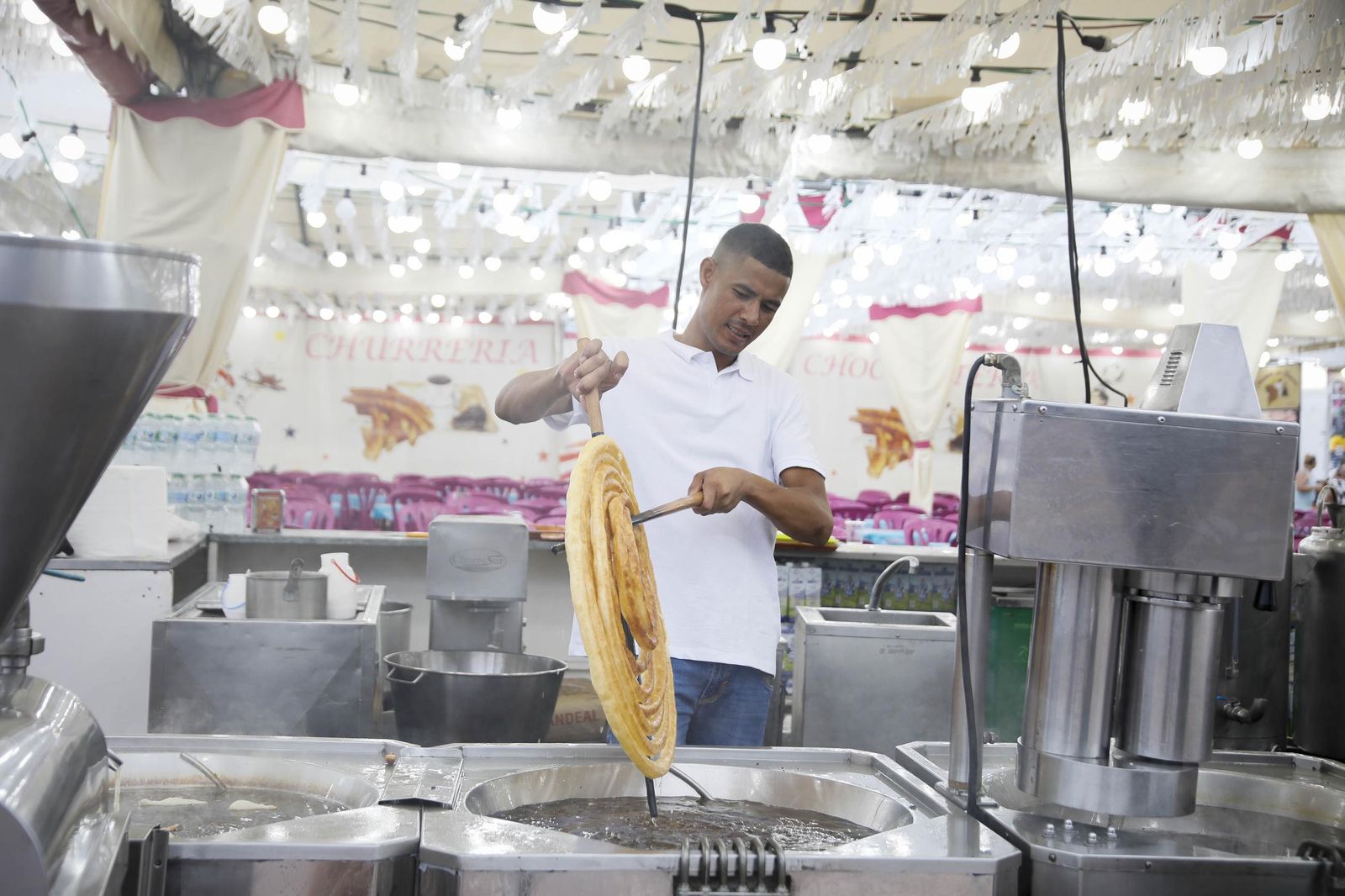 Las imágenes del lunes en la Feria de Almería sin ruidos