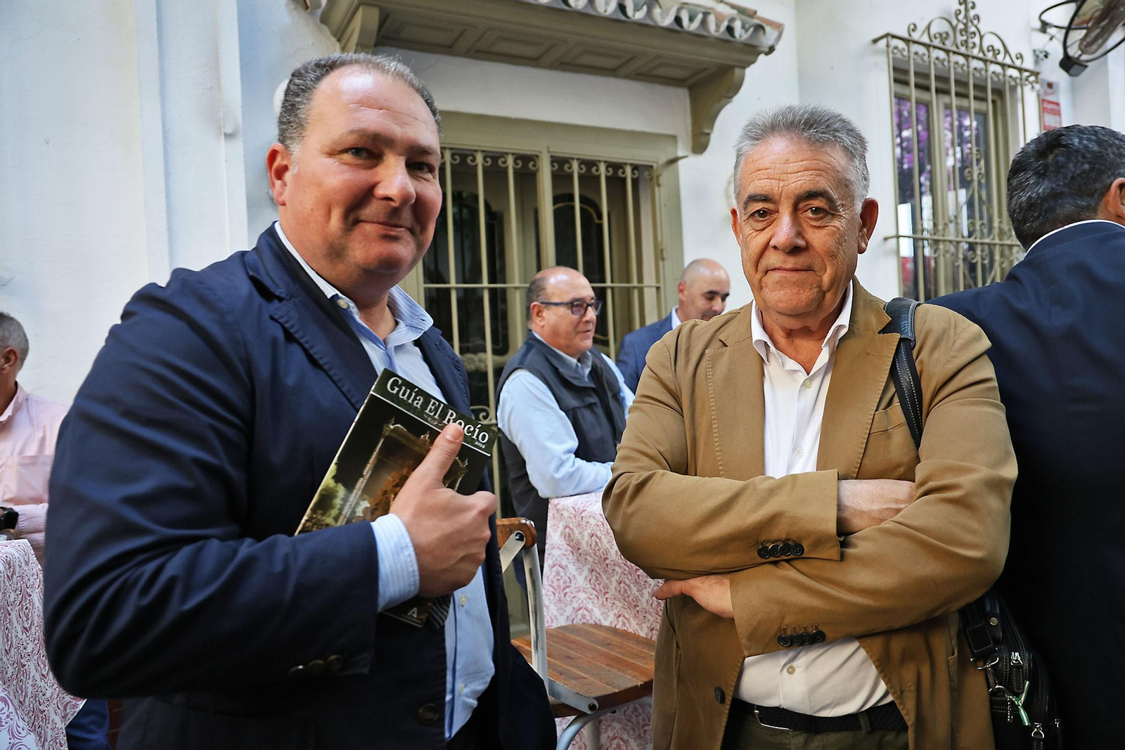 Imágenes de la presentación de la Guía del Rocío 2024 de Huelva Información