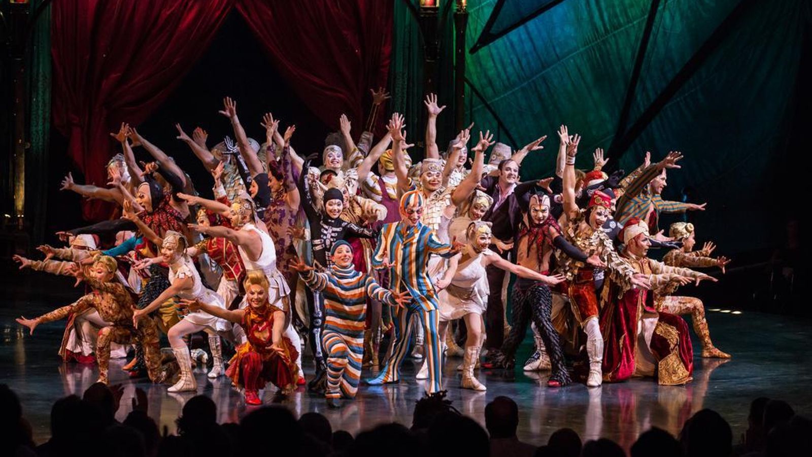 El número final de 'Kooza'.