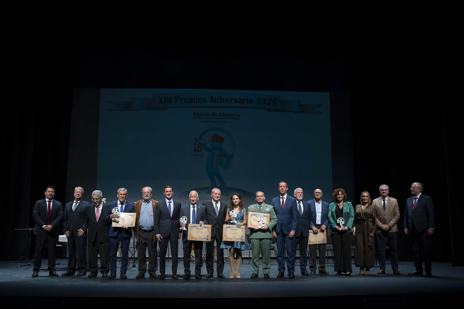 La gala de los XIII Premios de Diario de Almería, imagen por imagen