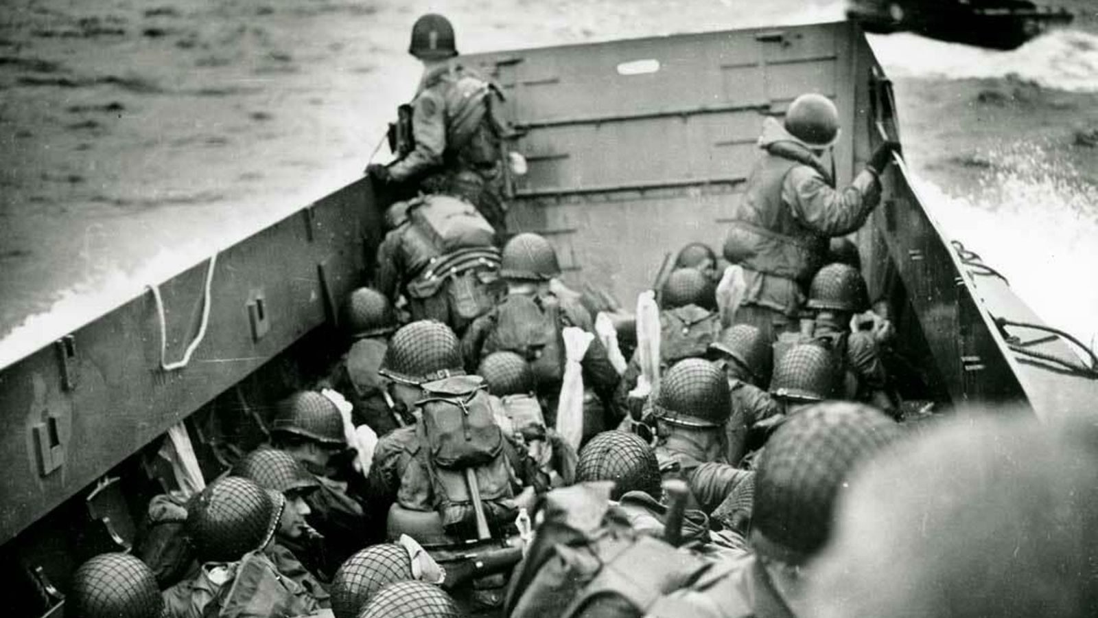 Otra estampa del Desembarco de Normandía.