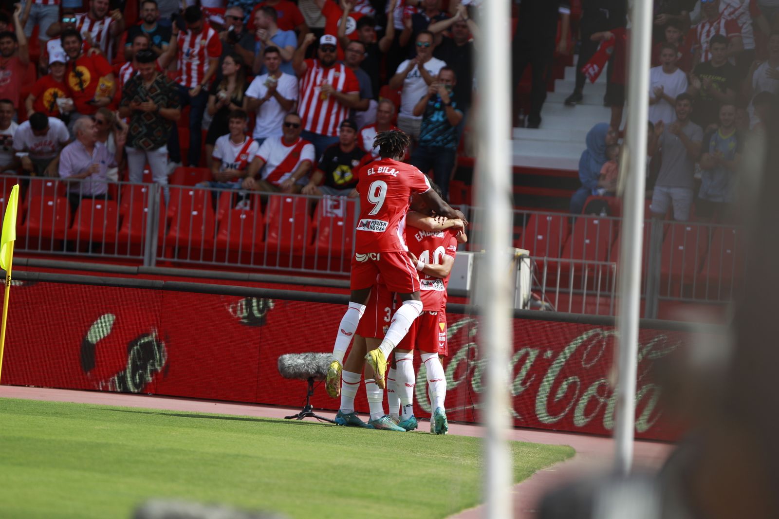 Imágenes de la U.D. Almería-Rayo Vallecano