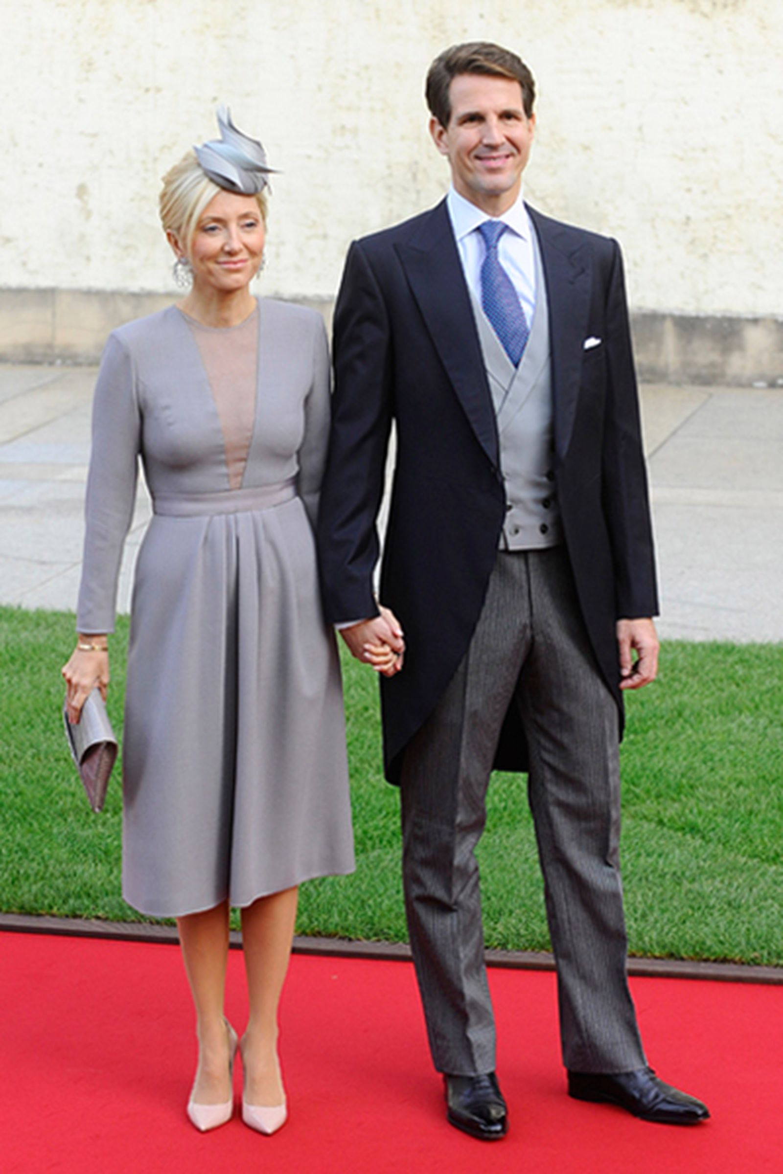 Pablo y Marie-Chantal, en la boda de los duques de Luxemburgo.