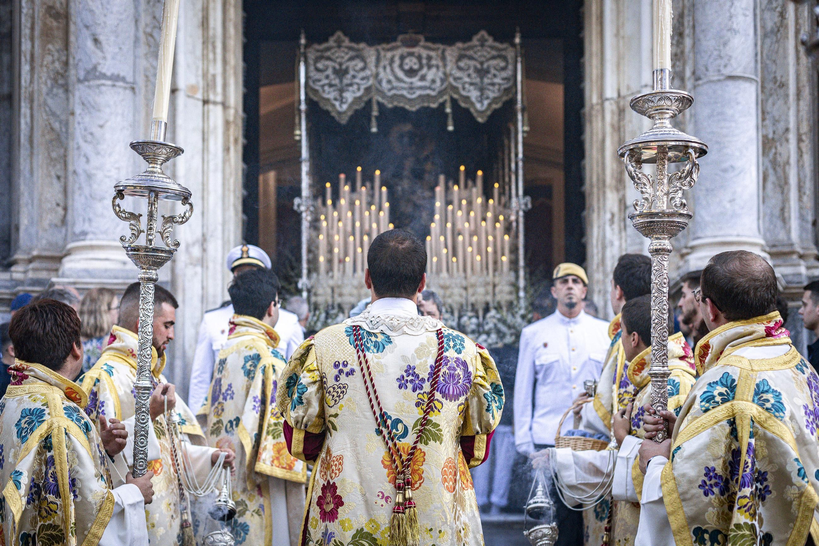 Las imágenes de la procesión de la Virgen del Carmen en Cádiz