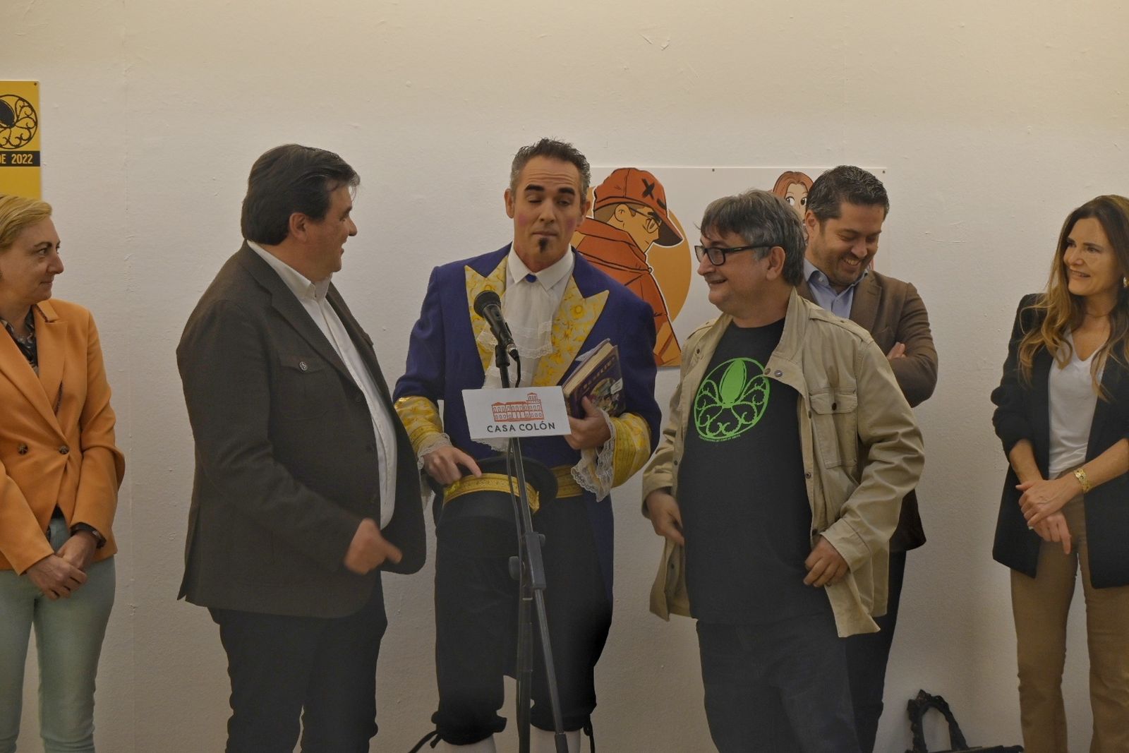 Imágenes de la inauguración del 16º Salón Internacional del Comic de Huelva