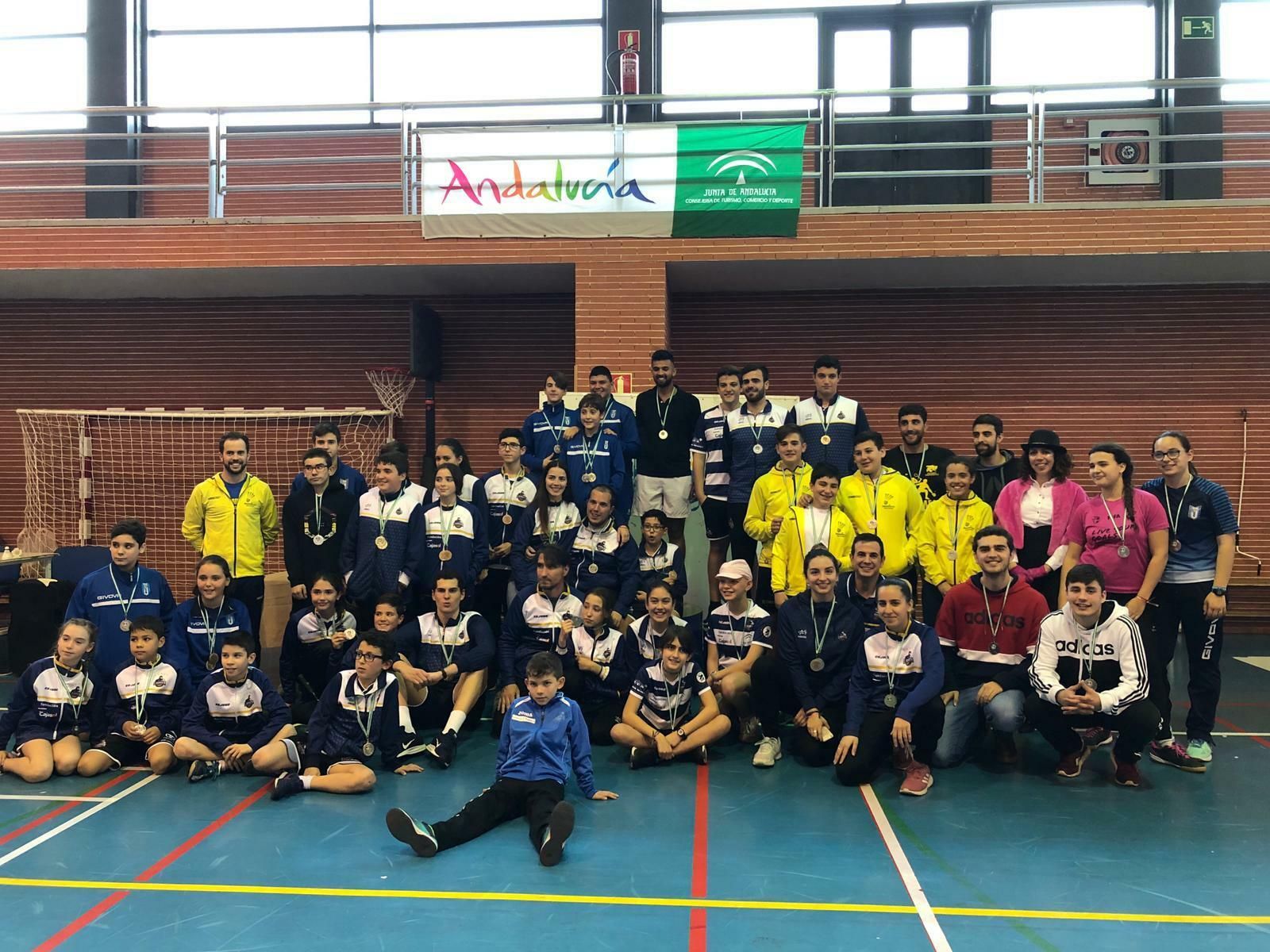 Los representantes del Recre IESLa Orden que participaron en el Circuito Provincial.