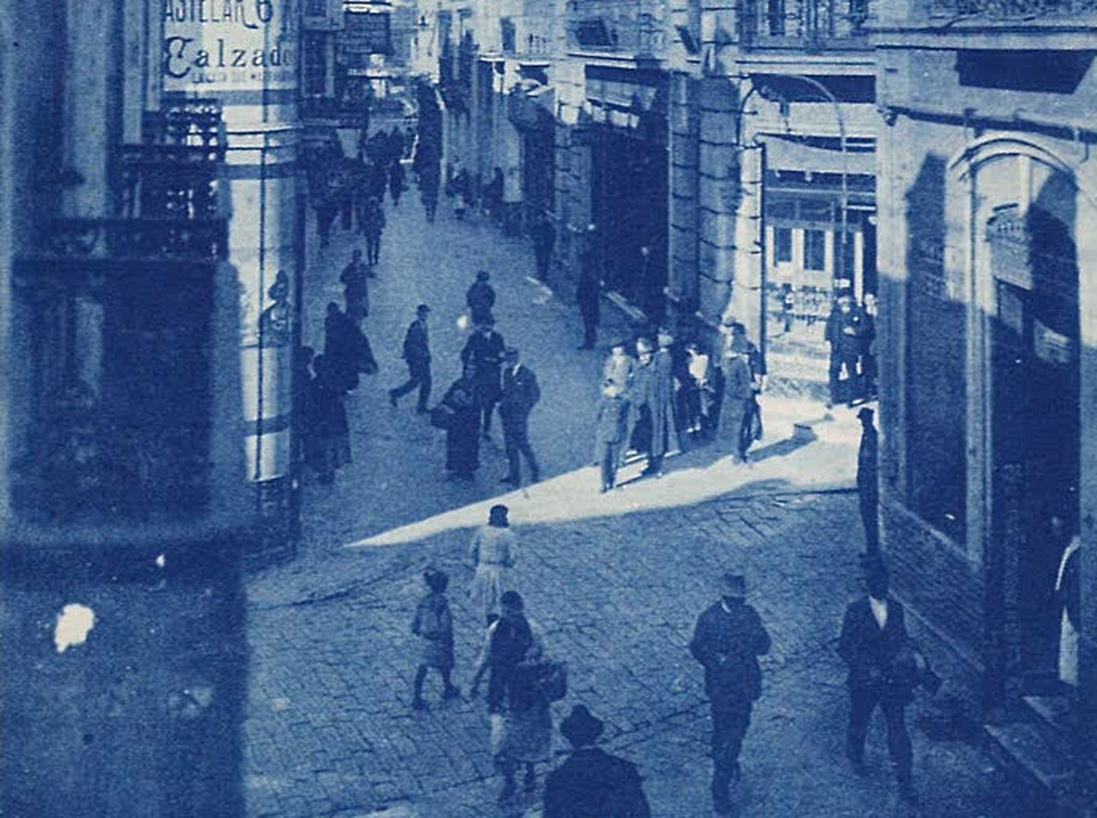 Ambiente entre las calles Concepción y palacio.