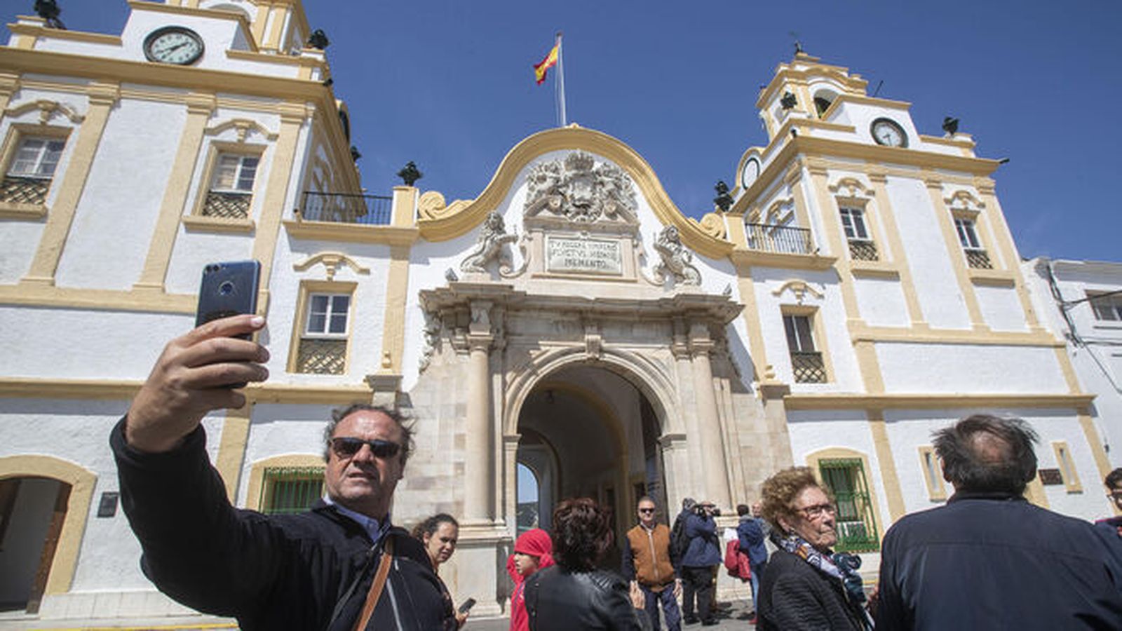 Una visita guiada al Arsenal de La Carraca, en una imagen de archivo.