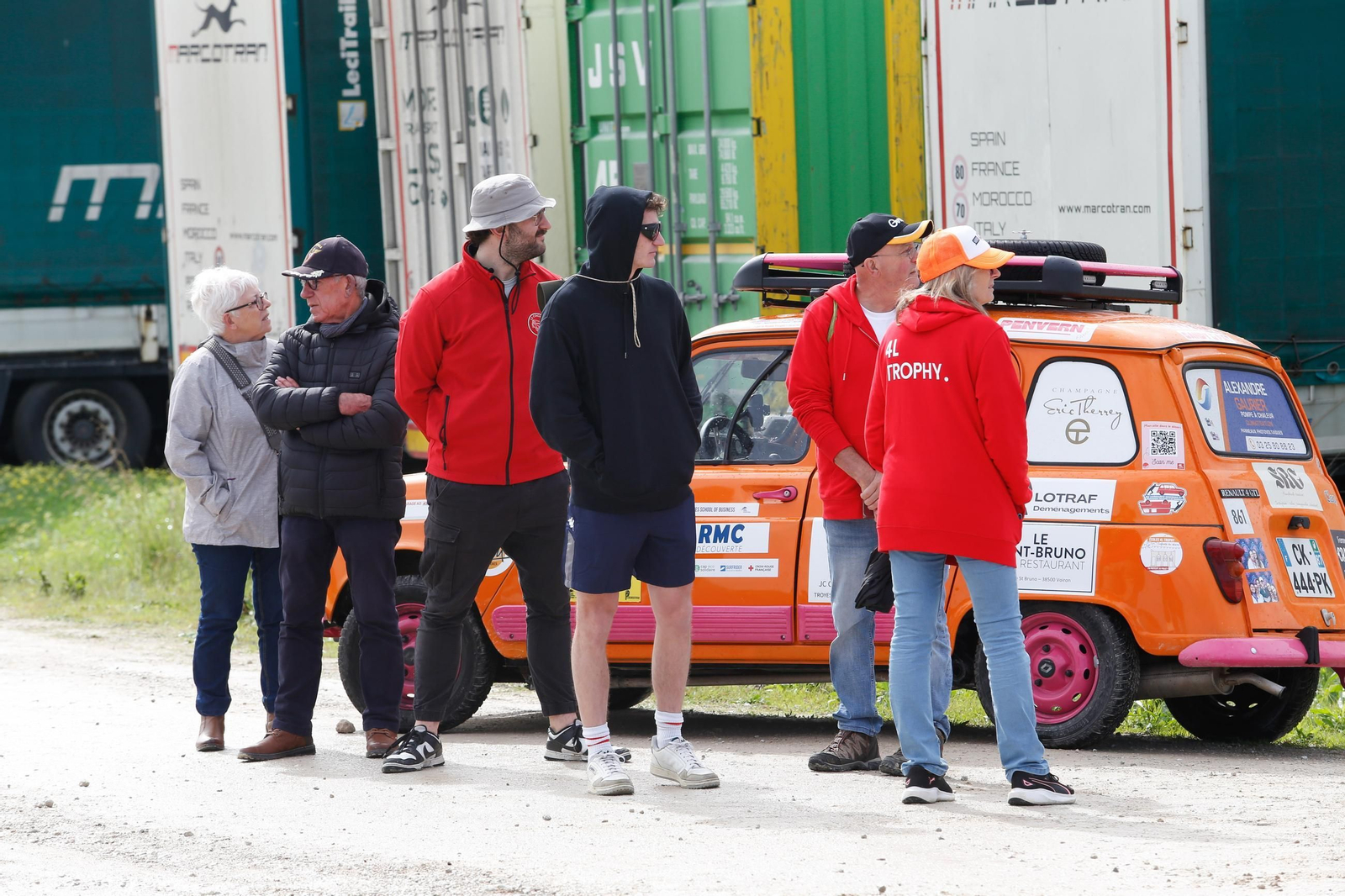 Fotos del rally 4L Trophy