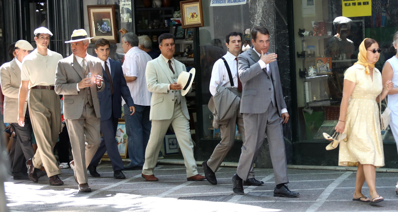 "El verano que vivimos" rodaje en calle Porvera