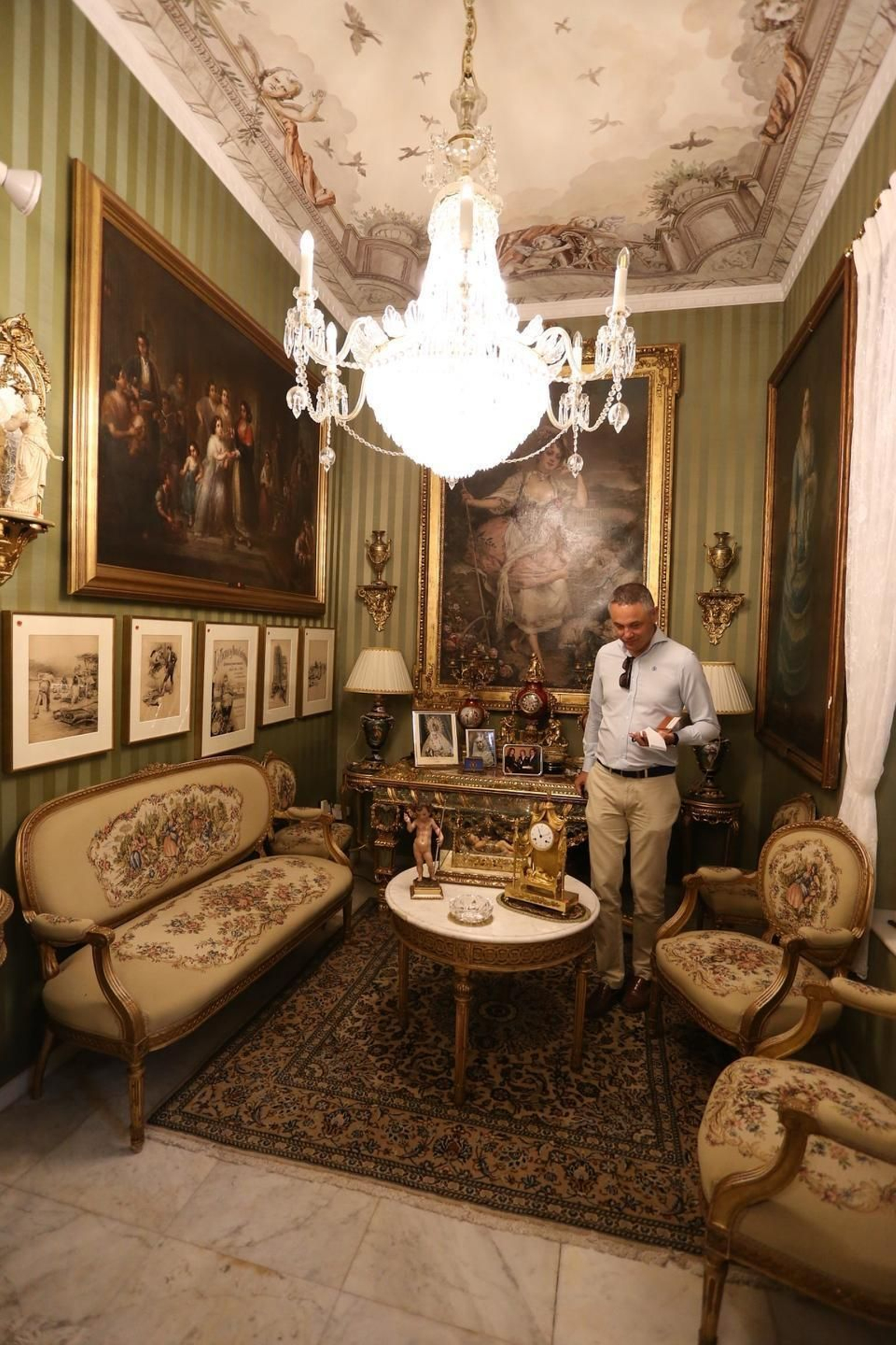 Traslado de la colección Bellver a la Casa Fabiola