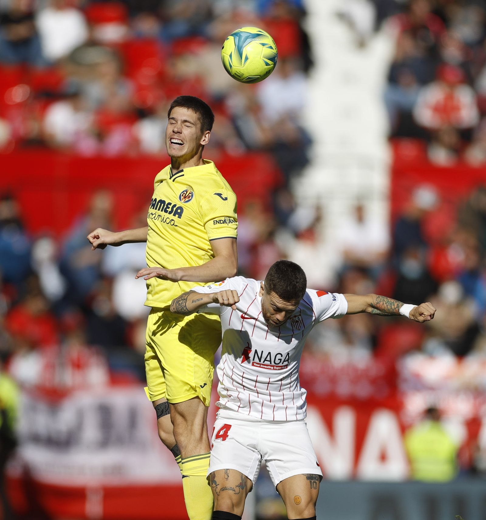 Las imágenes del Sevilla-Villarreal