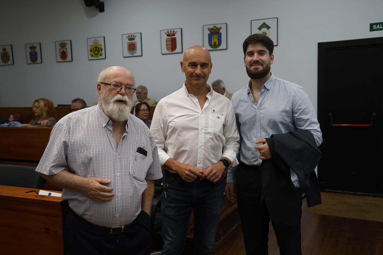 Fotos del consejo del Instituto de Estudios del Campo de Gibraltar