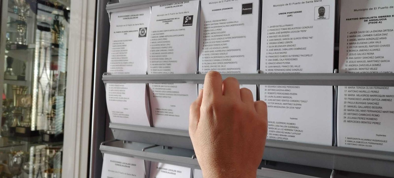 Un colegio electoral en la jornada del pasado domingo.