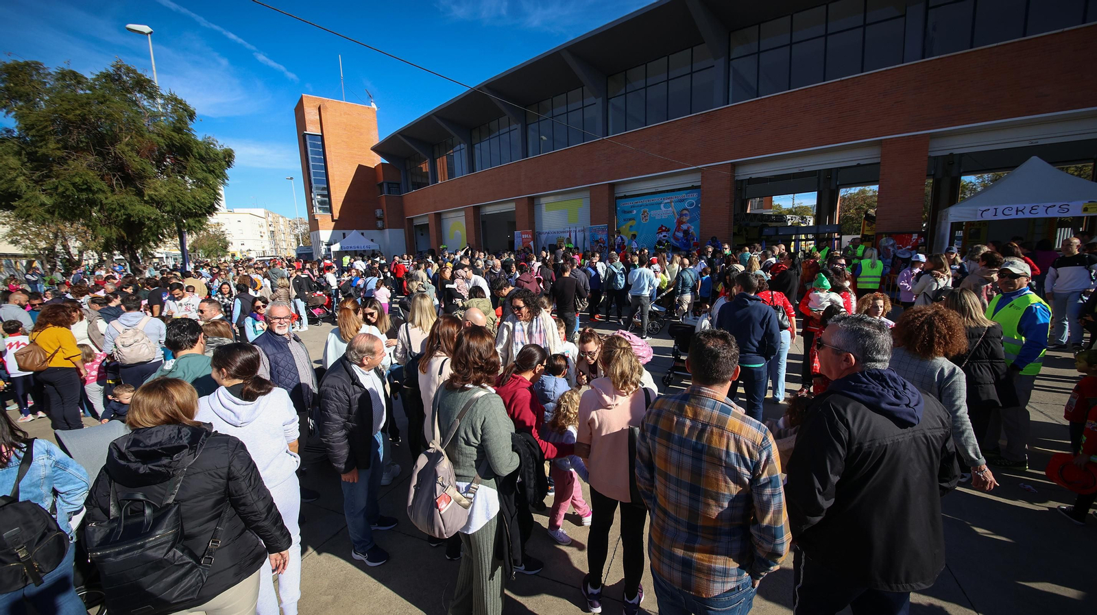 Éxito de la 3ª Carrera Infantil de Bomberos de Jerez