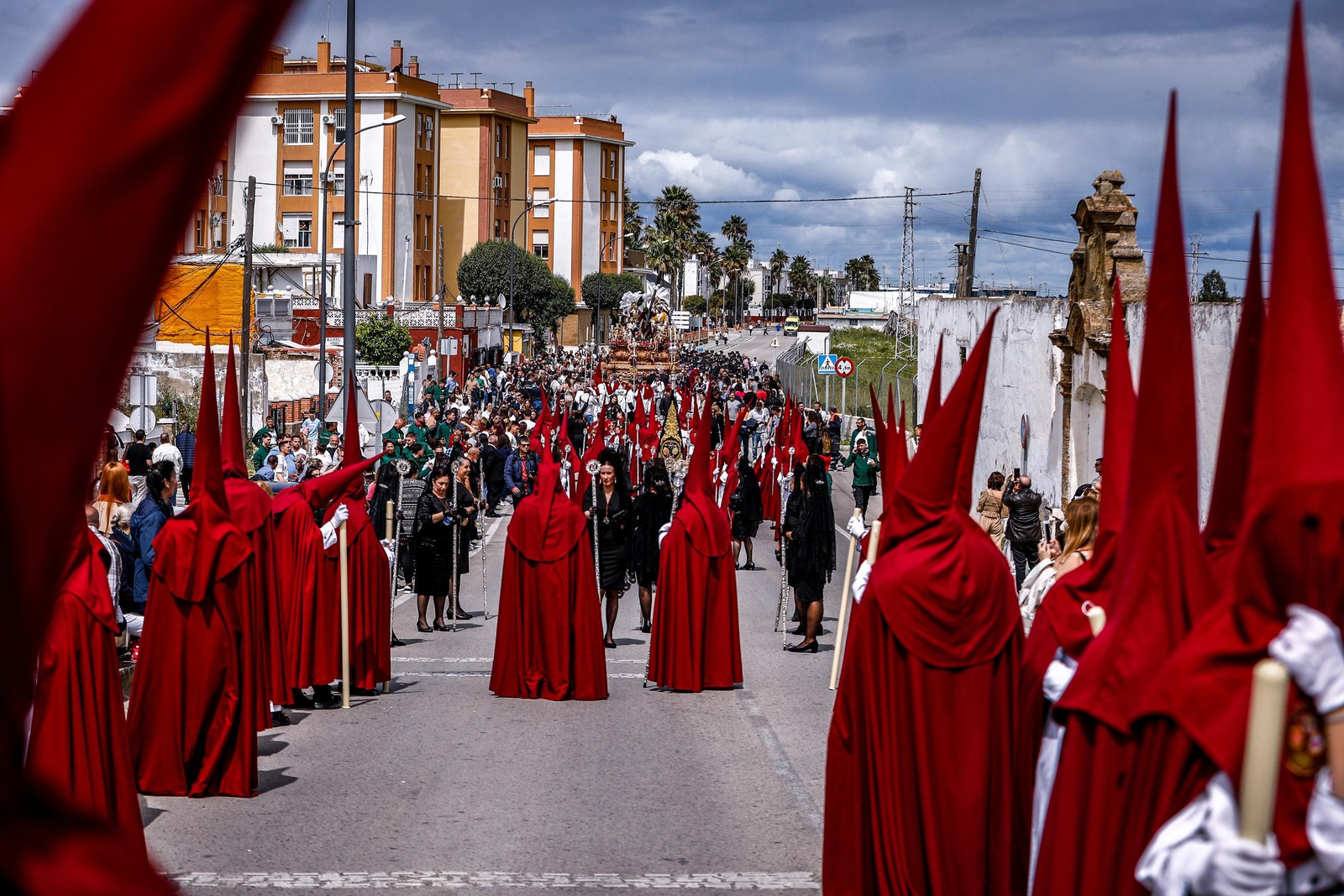Las imágenes de la Hermandad de Tres Caídas de la Semana Santa de San Fernando 2025