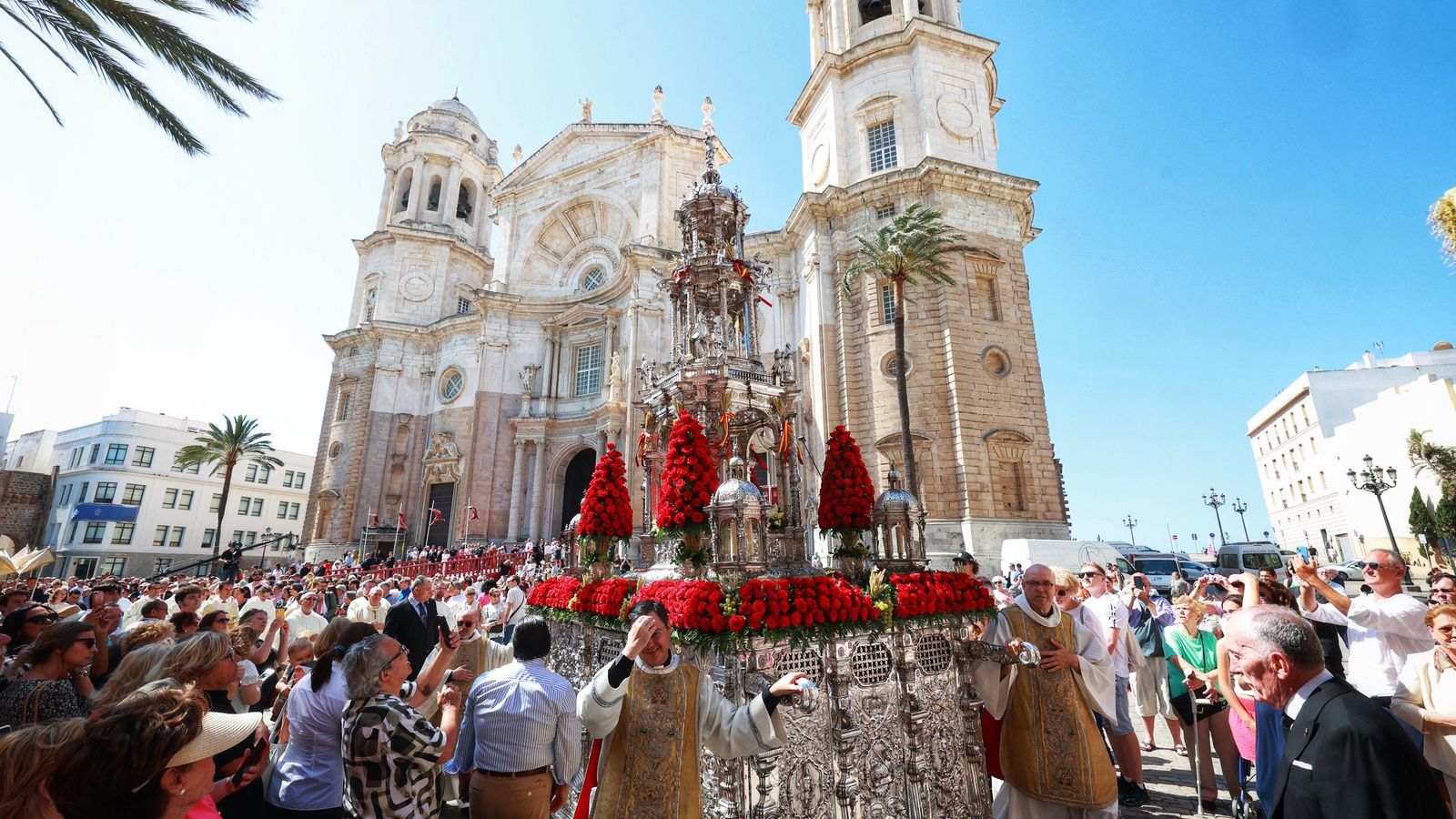 Imágenes de la celebración del Corpus en Cádiz