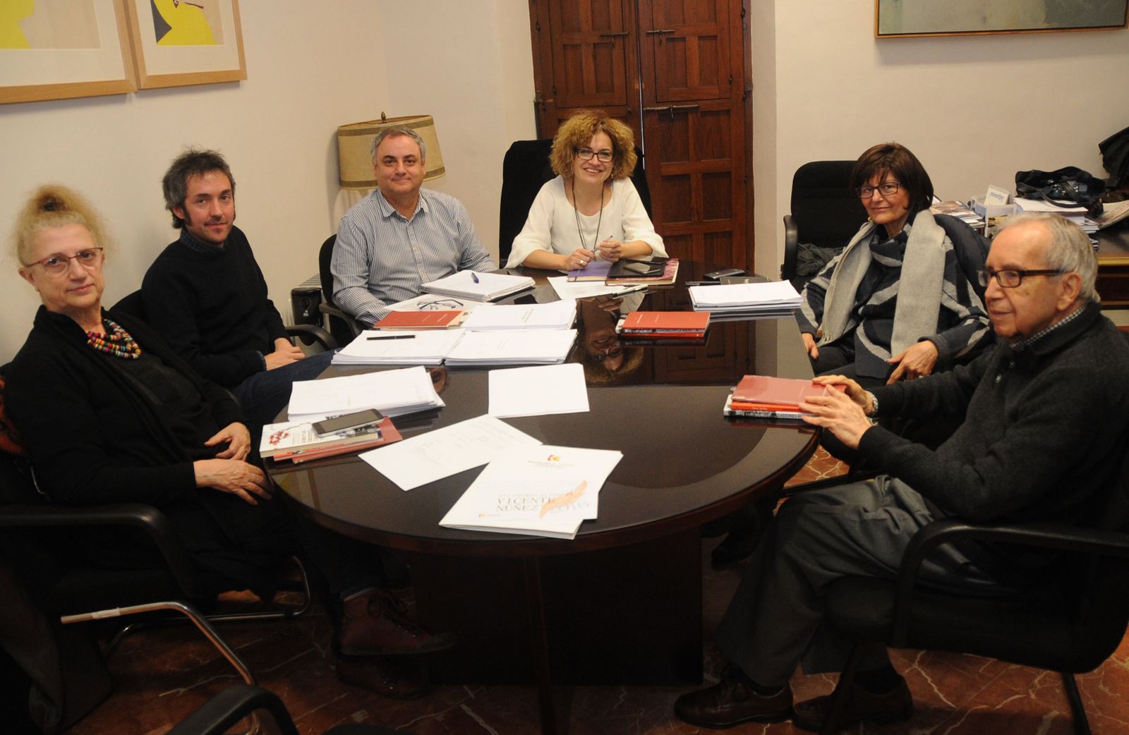 Jurado del premio Vicente Núñez.