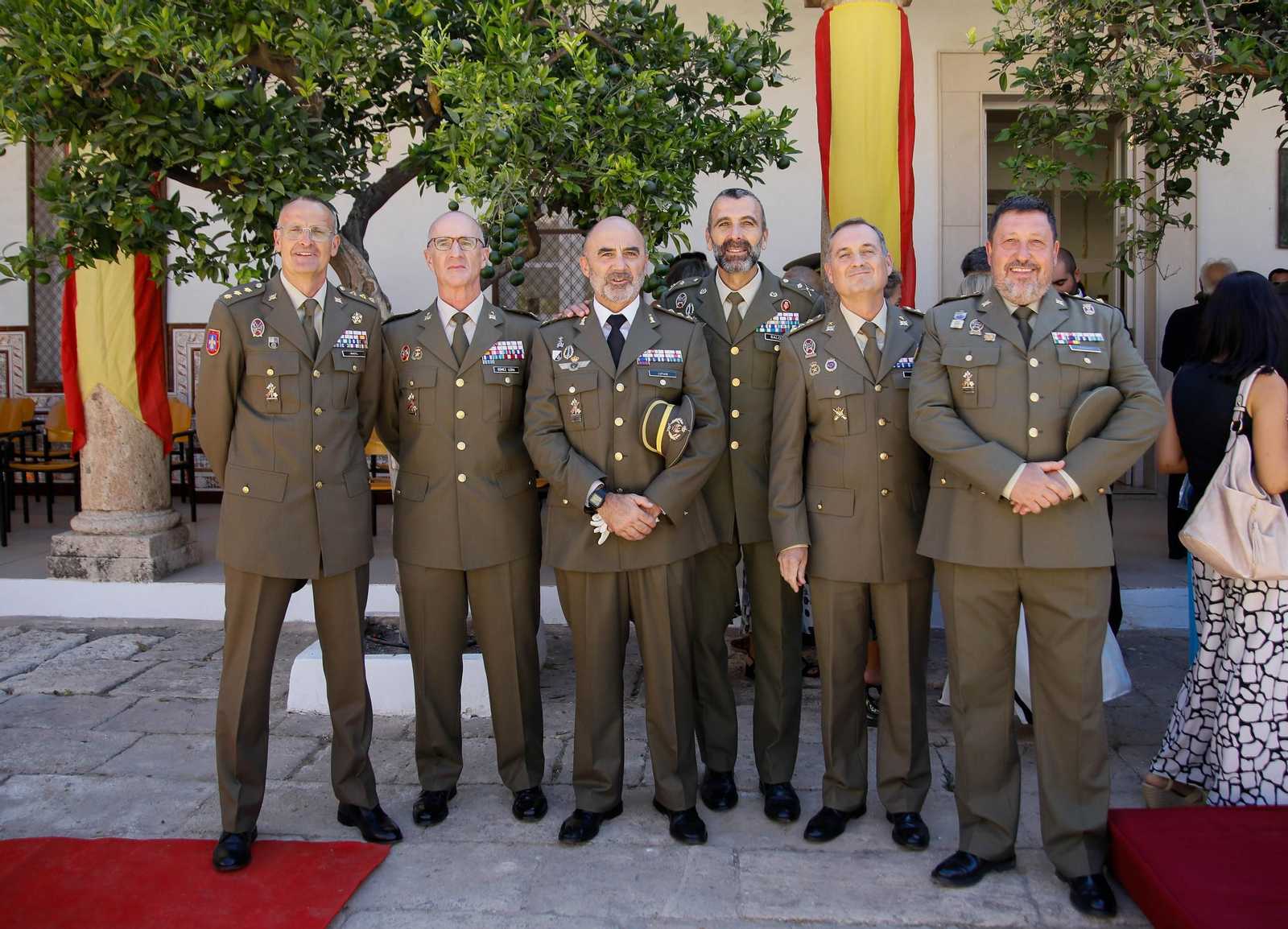 Toma de posesión del coronel José Manuel Lupiani Castellanos, en imágenes