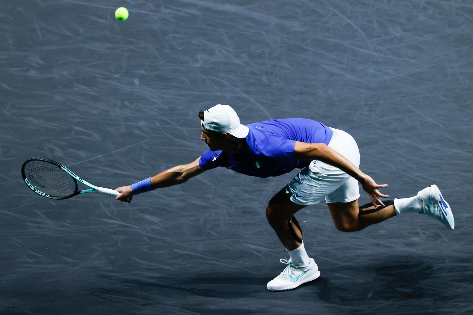 Taylor Fritz - Lorenzo Musetti de la Copa Davis de Málaga, en fotos
