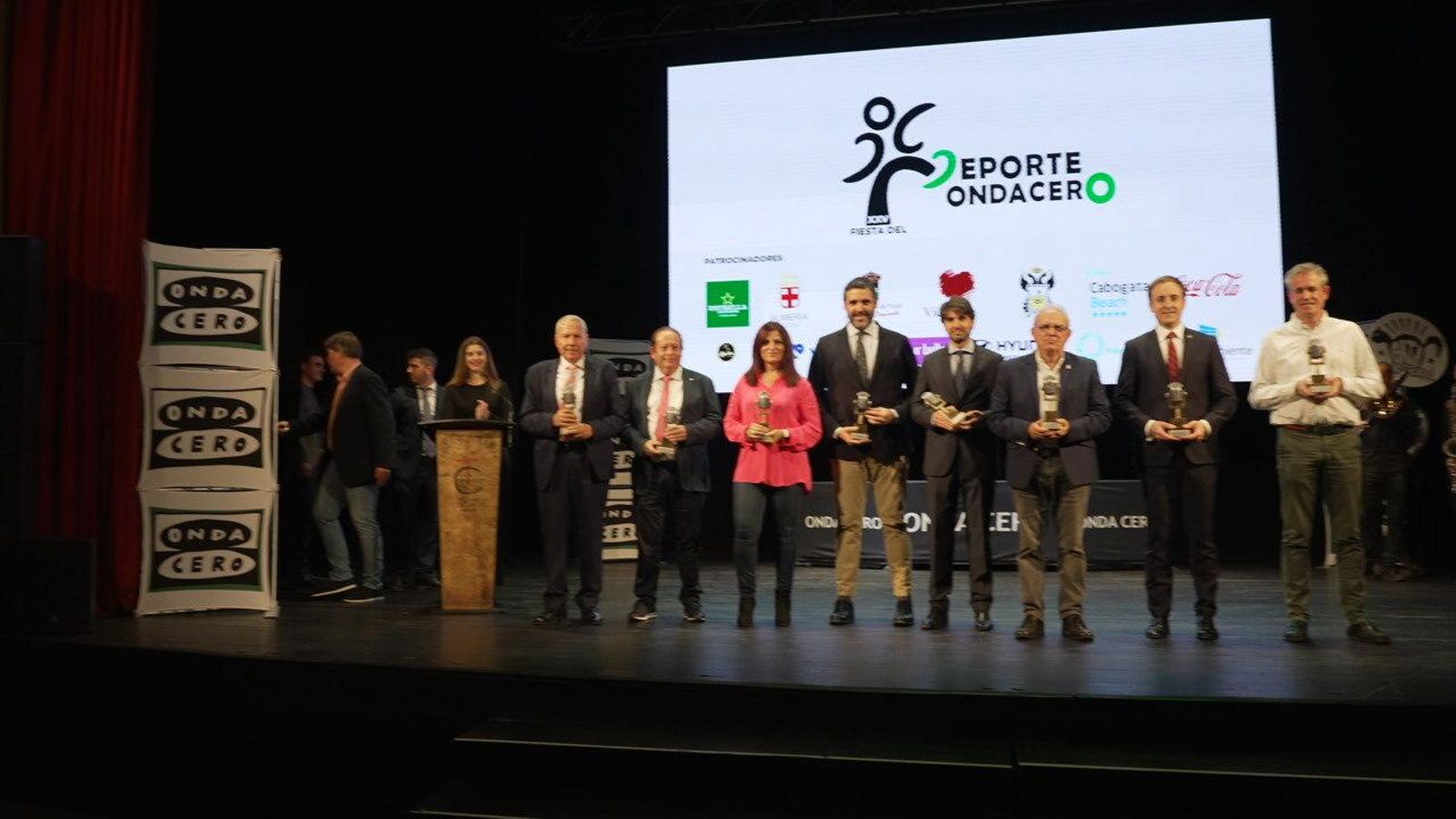 Los patrocinadores más longevos del evento también tuvieron su reconocimiento