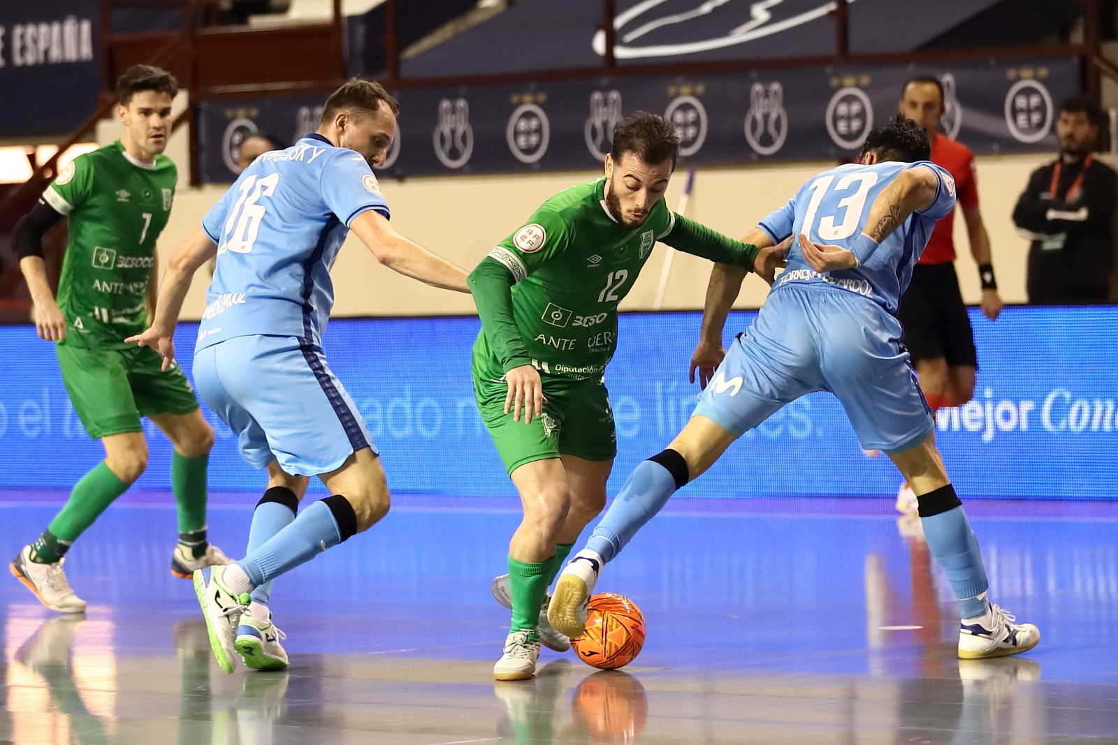 El BeSoccer UMA Antequera - Movistar Inter de la Supercopa, en fotos