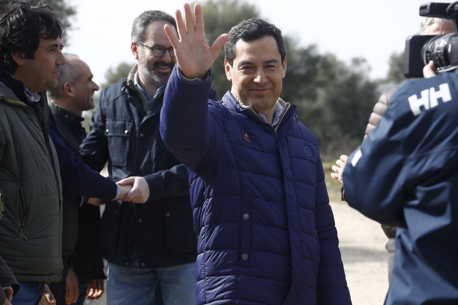 La suelta del lince 'Tempul' en Almodóvar del Río, en imágenes