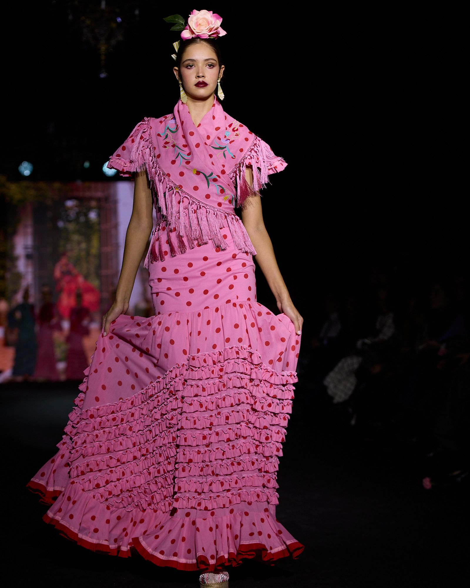 El desfile de flamenca Pol Núñez en We Love Flamenco 2026, todas las fotos