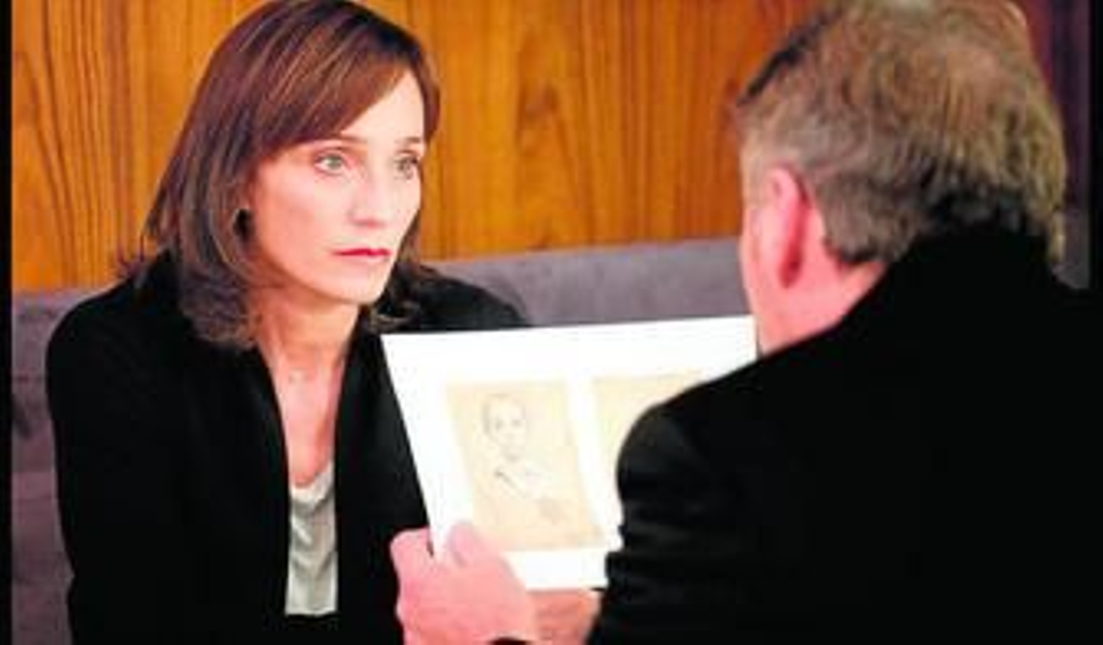 Kristin Scott Thomas en un instante de la película.